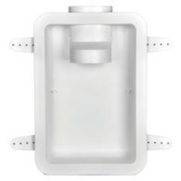 Dundas Jafine DUNDAS JAFINE DRB4XZW Dryer Vent Box, 3.45 in W, 17-1/2 in H, Polystyrene DRB4XZW